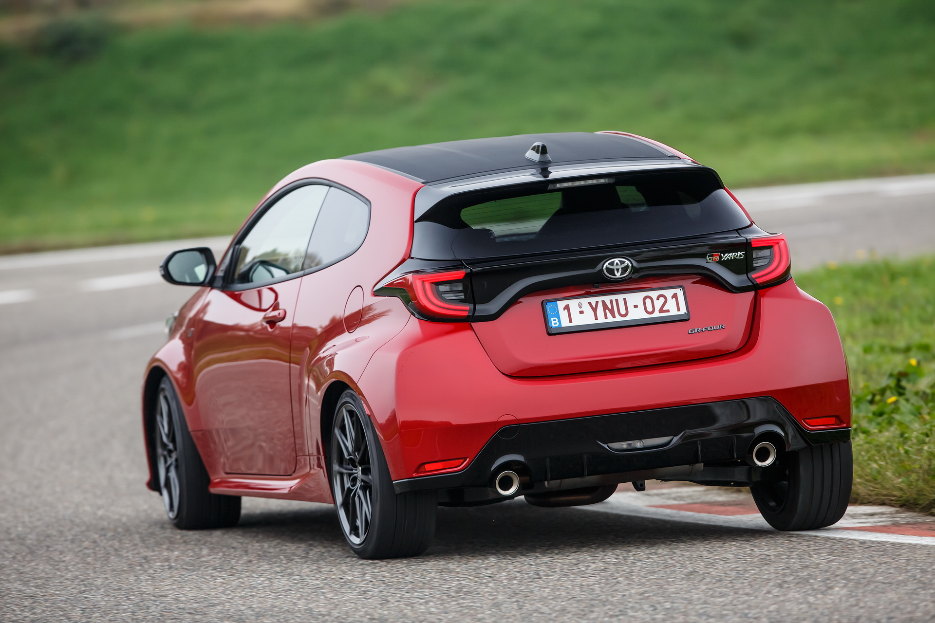 Download 2021 Toyota GR Yaris - Rear Three-Quarter HD Wallpaper 1920x1280 #76