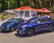 2021 Fiat 500 and 2021 Fiat 500X Yachting - Front Three-Quarter Wallpaper 190x150