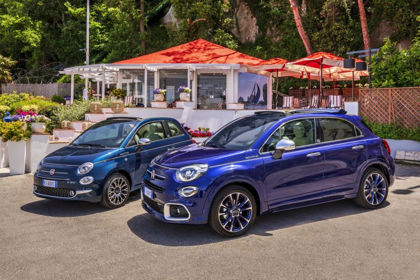 2021 Fiat 500 and 2021 Fiat 500X Yachting - Front Three-Quarter Wallpaper 850x567 #5