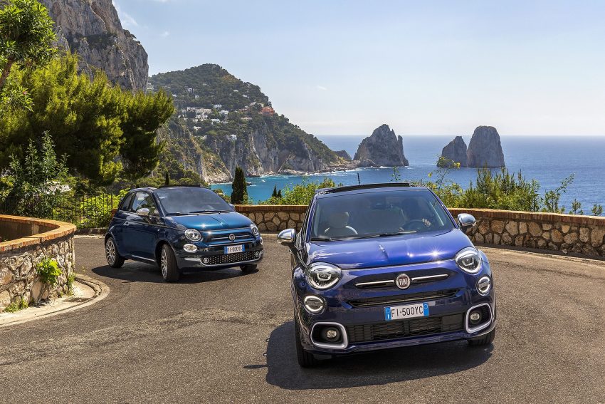2021 Fiat 500 and 2021 Fiat 500X Yachting - Front Wallpaper 850x567 #2