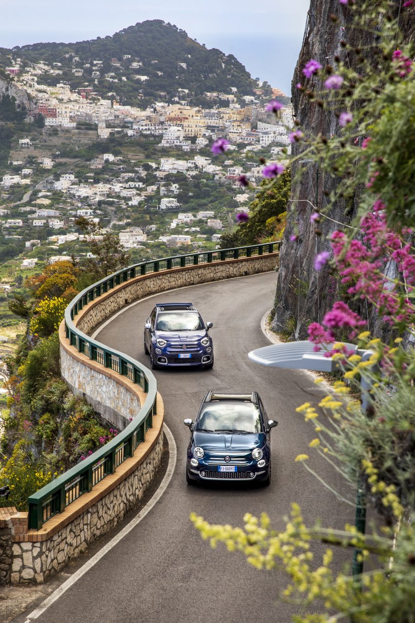 2021 Fiat 500 and 2021 Fiat 500X Yachting - Top Phone Wallpaper 850x1275 #3