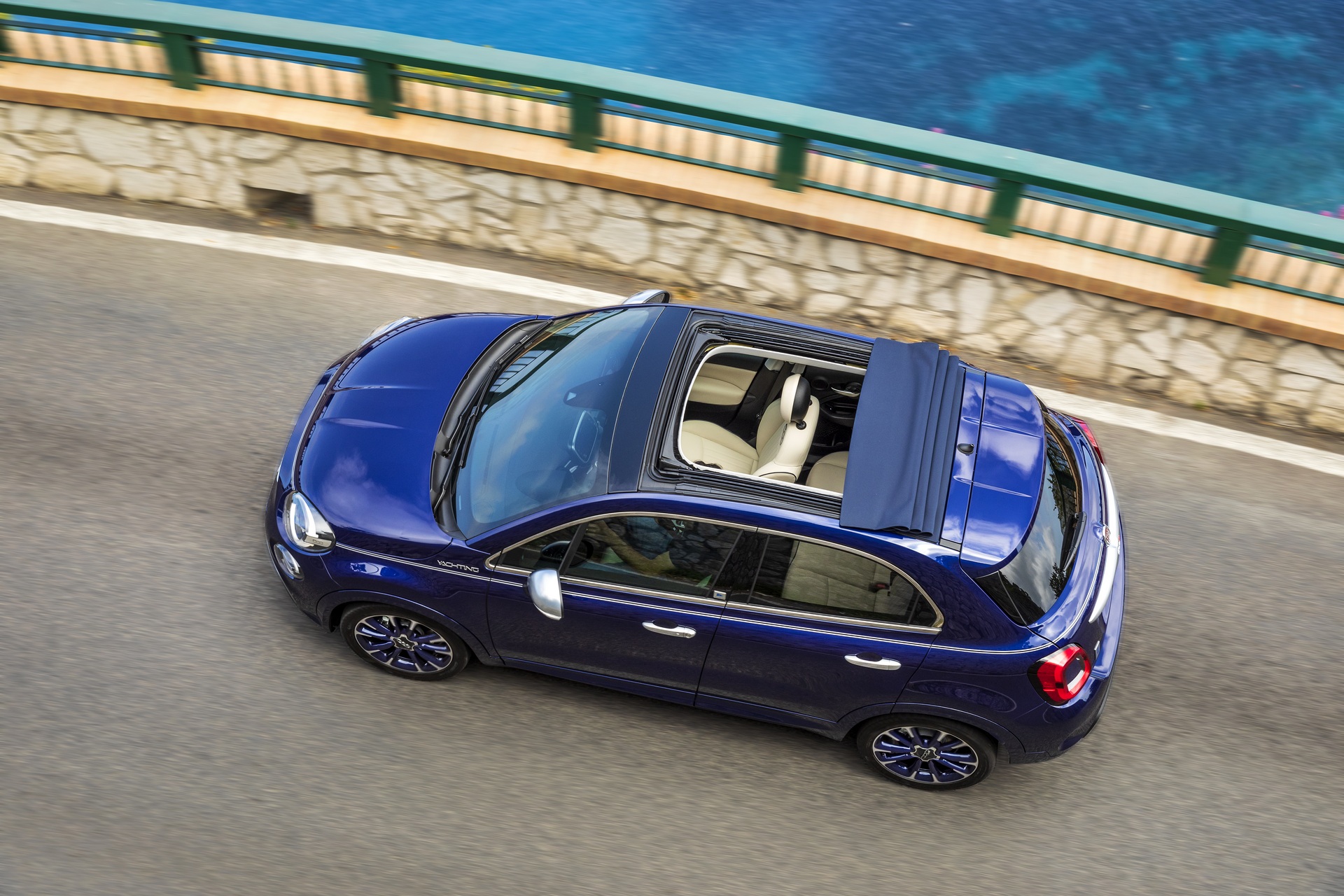 Download 2021 Fiat 500X Yachting - Rear Three-Quarter HD Wallpaper 1920x1280 #3