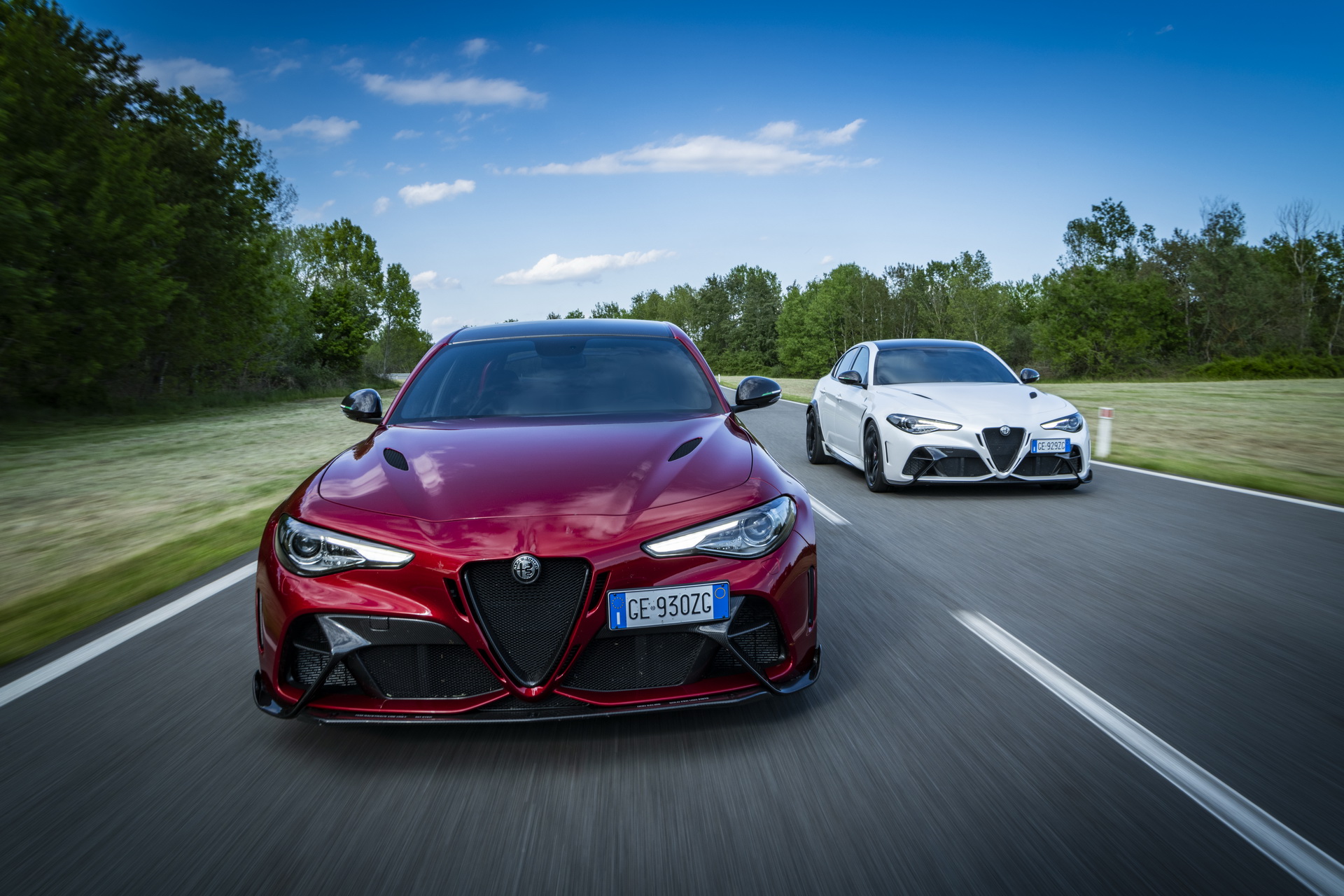 Download 2021 Alfa Romeo Giulia GTA - Front HD Wallpaper 1920x1280 #26