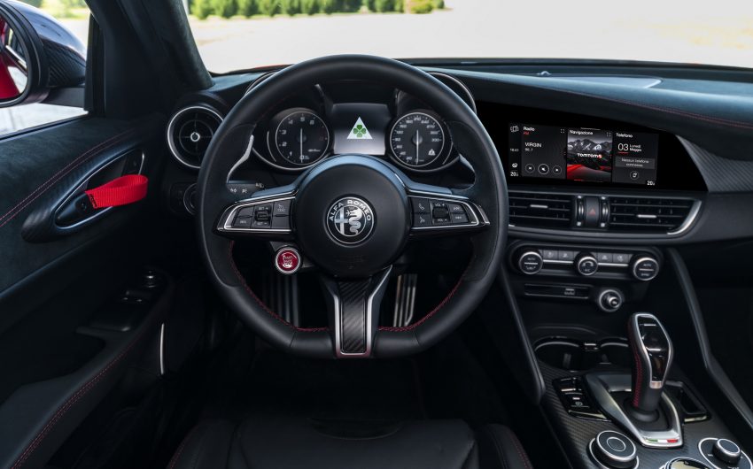 2021 Alfa Romeo Giulia GTA - Interior, Cockpit Wallpaper 850x530 #73