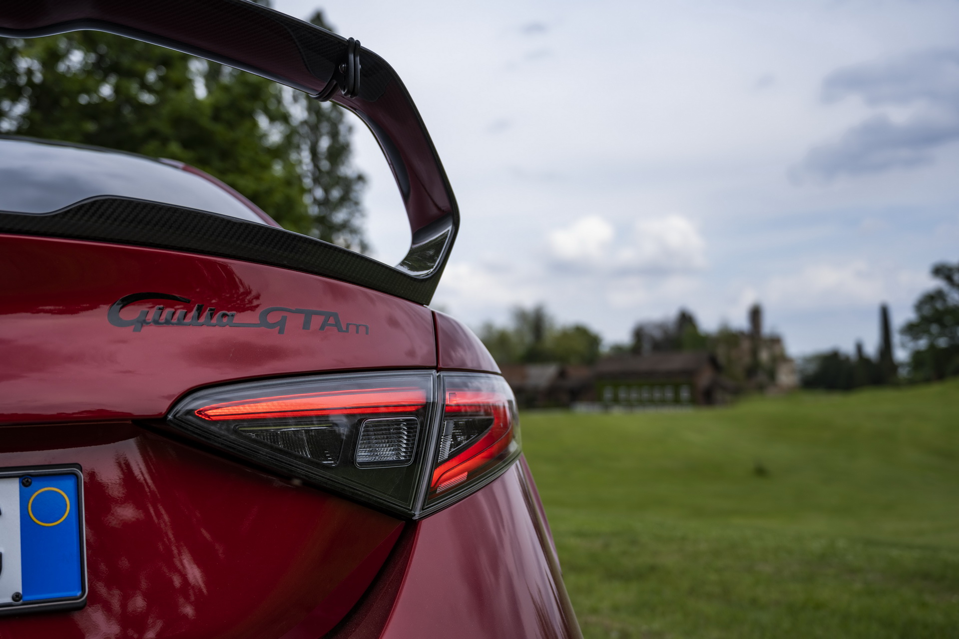 Download 2021 Alfa Romeo Giulia GTA - Spoiler HD Wallpaper 1920x1280 #36