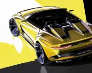 2021 Bentley Mulliner Bacalar - Design Sketch Wallpaper 190x150