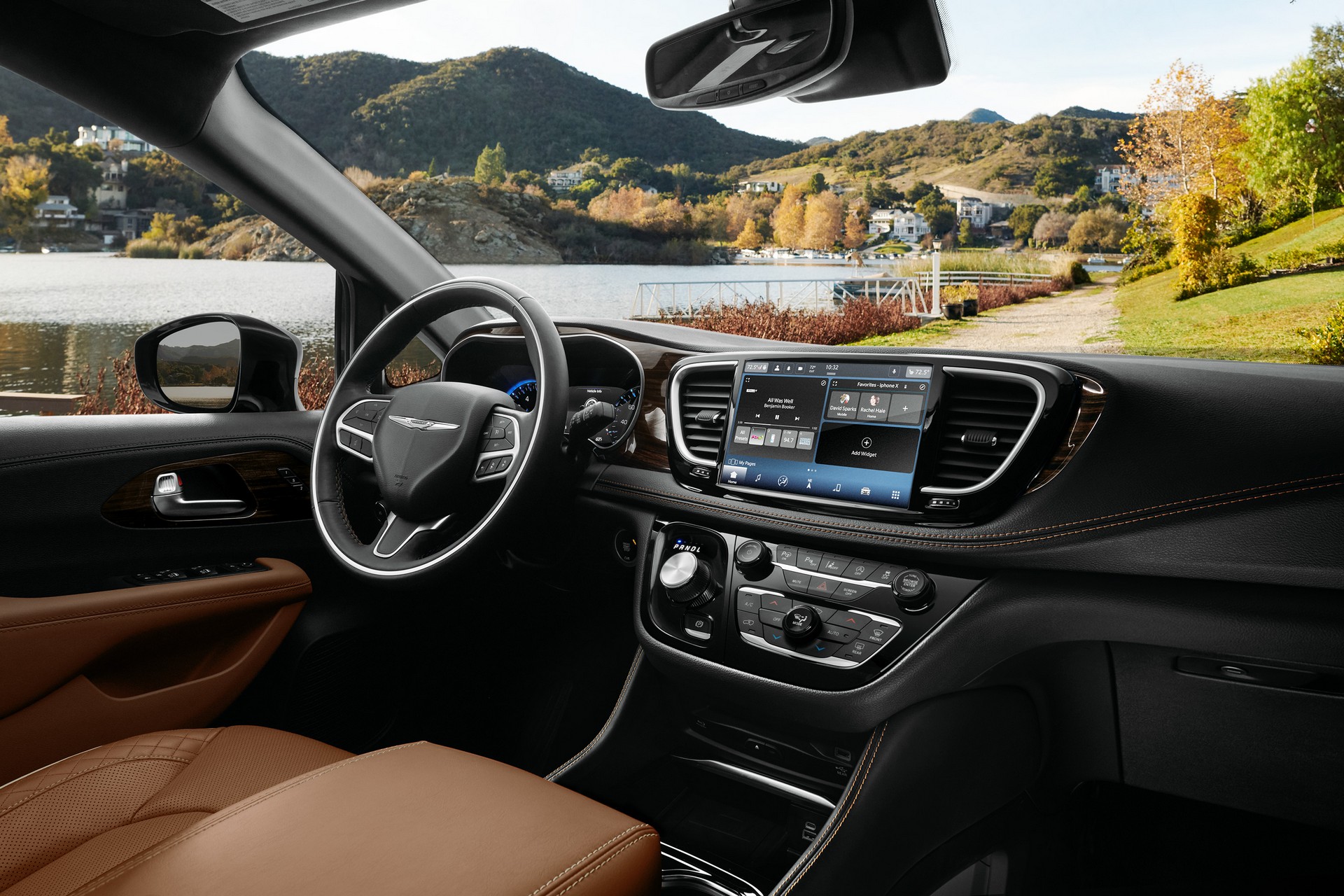Download 2021 Chrysler Pacifica Pinnacle - Interior HD Wallpaper 1920x1280 #55