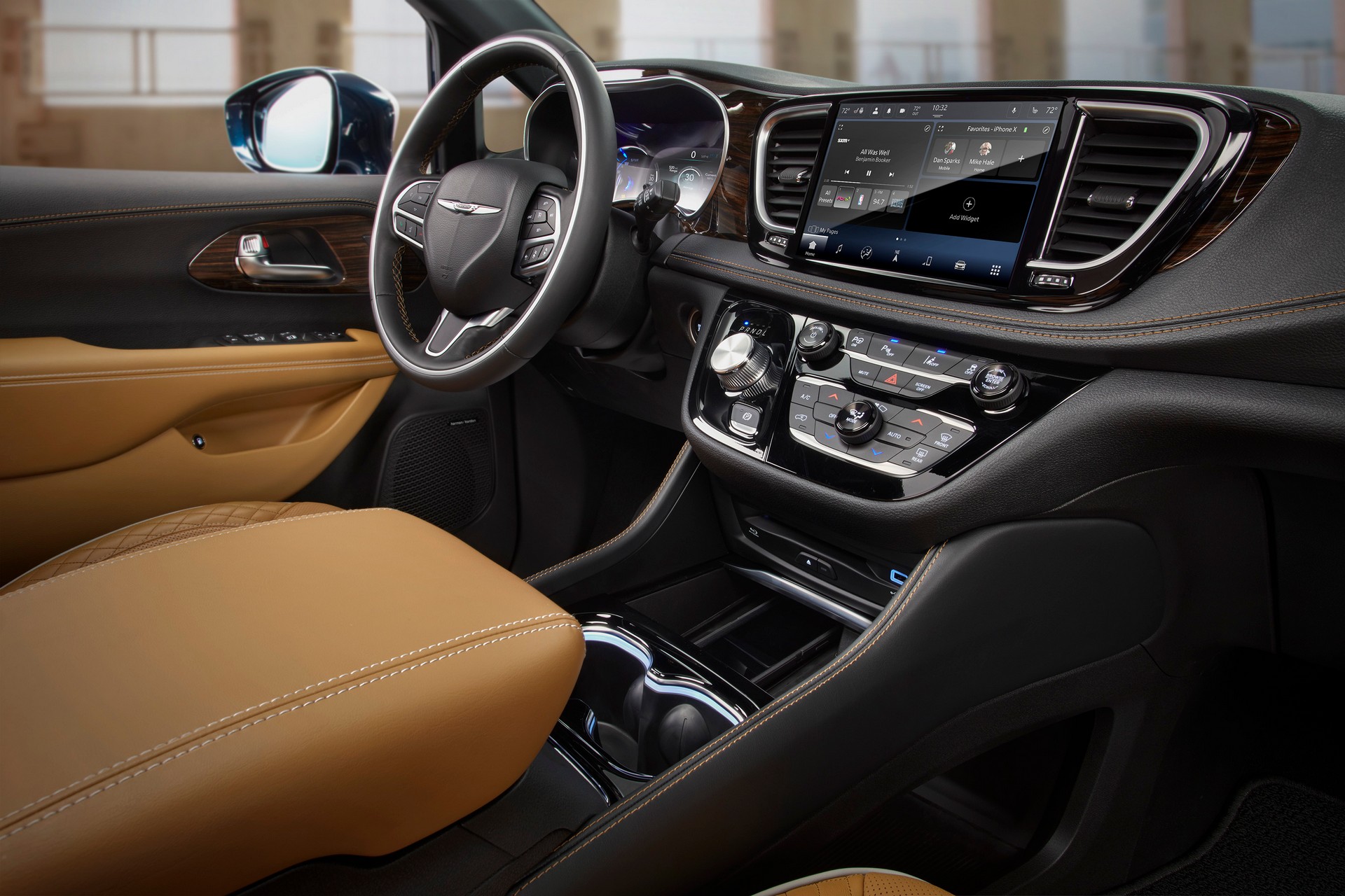 Download 2021 Chrysler Pacifica Pinnacle - Interior HD Wallpaper 1920x1280 #69