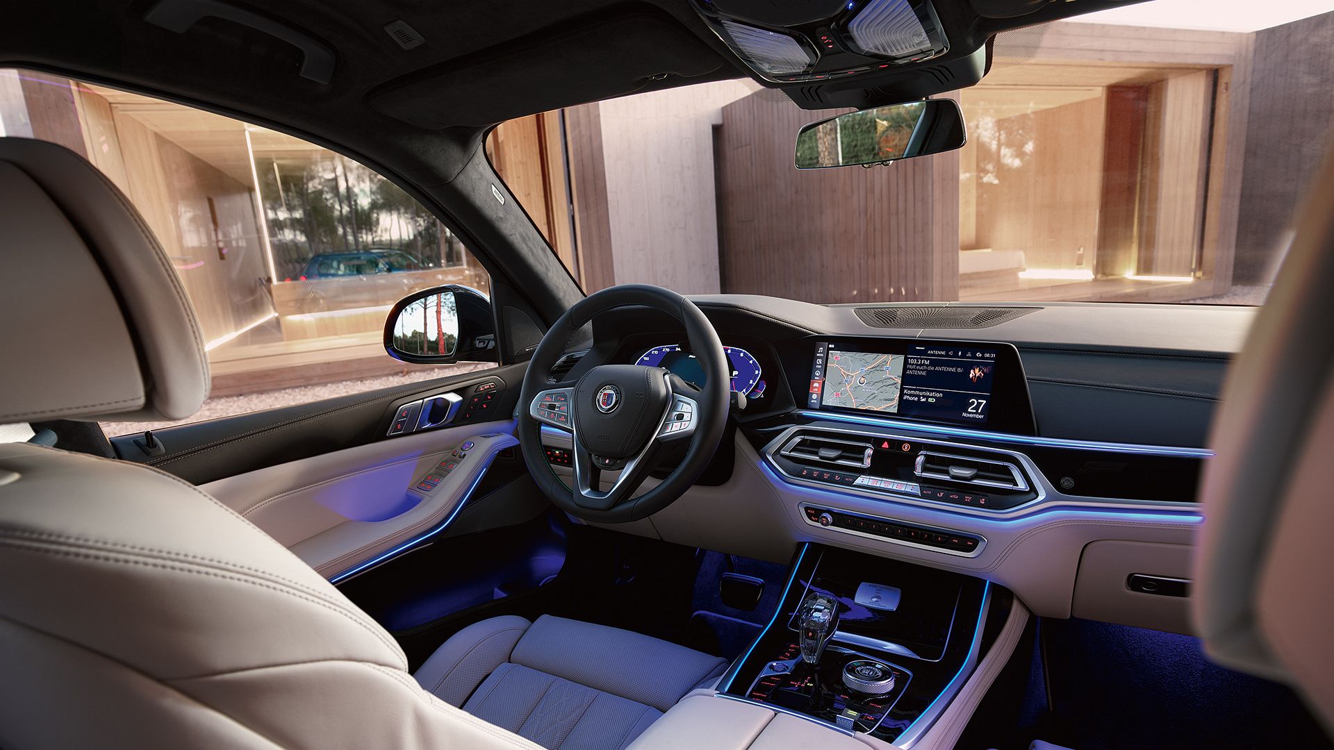 Download 2021 ALPINA XB7 - Interior HD Wallpaper 1920x1080 #46