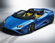 2021 Lamborghini Huracán EVO RWD Spyder - Front Three-Quarter Wallpaper 190x150