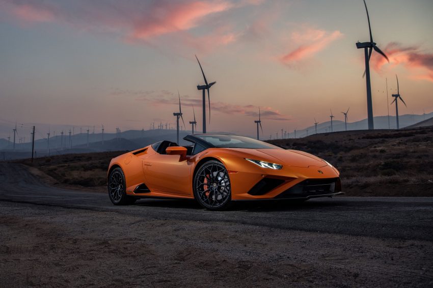 2021 Lamborghini Huracán EVO RWD Spyder - Front Three-Quarter Wallpaper 850x566 #9