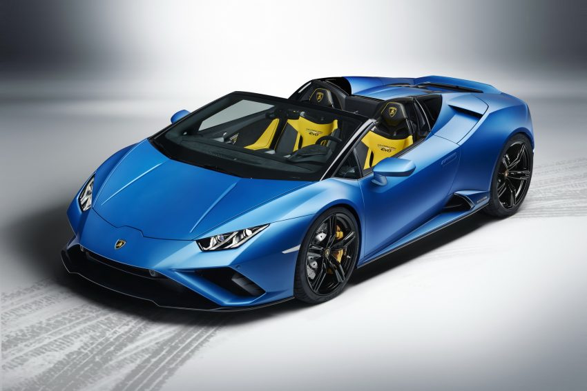 2021 Lamborghini Huracán EVO RWD Spyder - Front Three-Quarter Wallpaper 850x567 #18