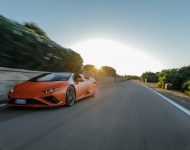 2021 Lamborghini Huracán EVO RWD Spyder - Rear Three-Quarter Wallpaper 190x150