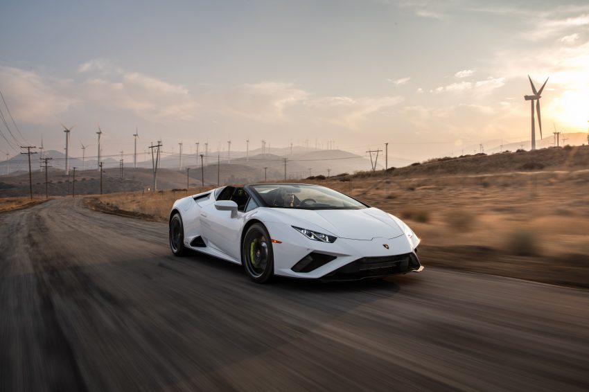 2021 Lamborghini Huracán EVO RWD Spyder - Rear Three-Quarter Wallpaper 850x566 #4