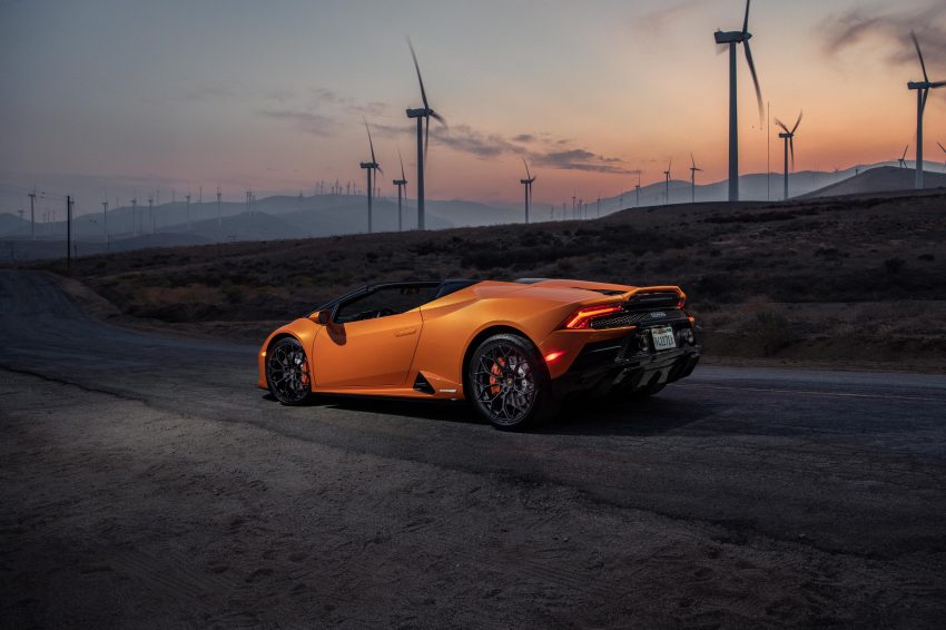 2021 Lamborghini Huracán EVO RWD Spyder - Rear Three-Quarter Wallpaper 850x566 #10