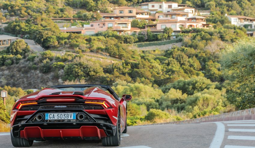 2021 Lamborghini Huracán EVO RWD Spyder - Rear Wallpaper 850x495 #11