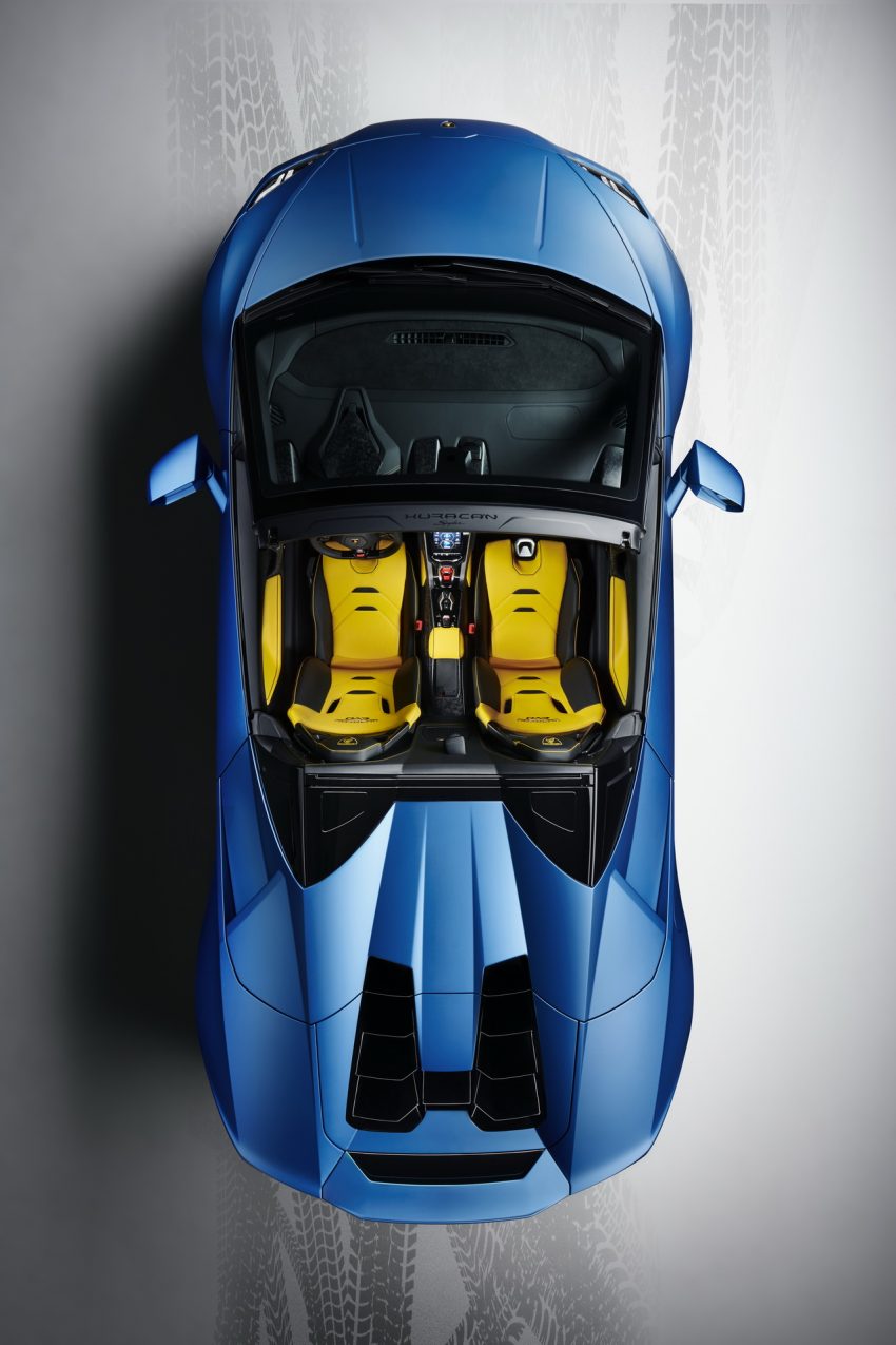 2021 Lamborghini Huracán EVO RWD Spyder - Top Phone Wallpaper 850x1275 #24