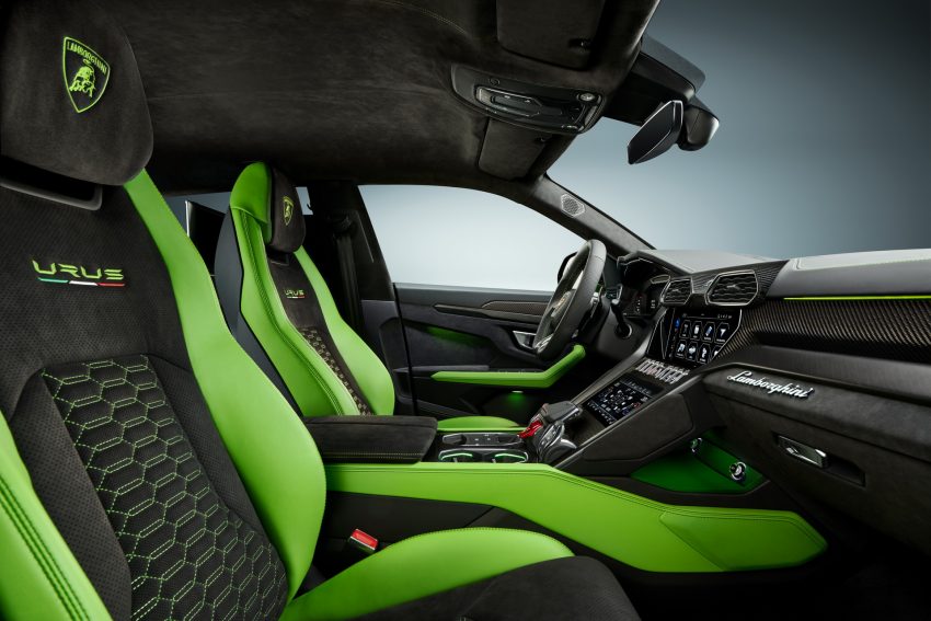 2021 Lamborghini Urus Pearl Capsule - Interior Wallpaper 850x567 #14