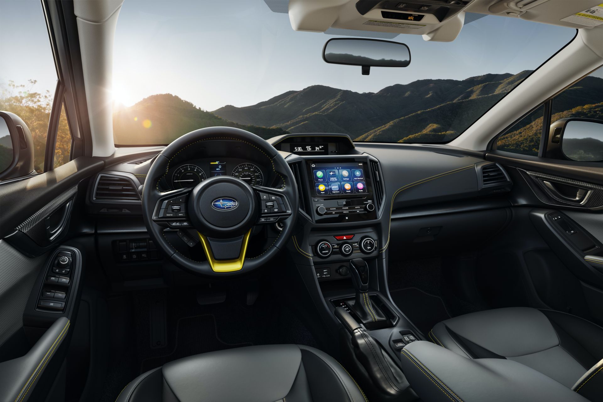 Download 2021 Subaru Crosstrek Sport - Interior, Cockpit HD Wallpaper 1920x1280 #10