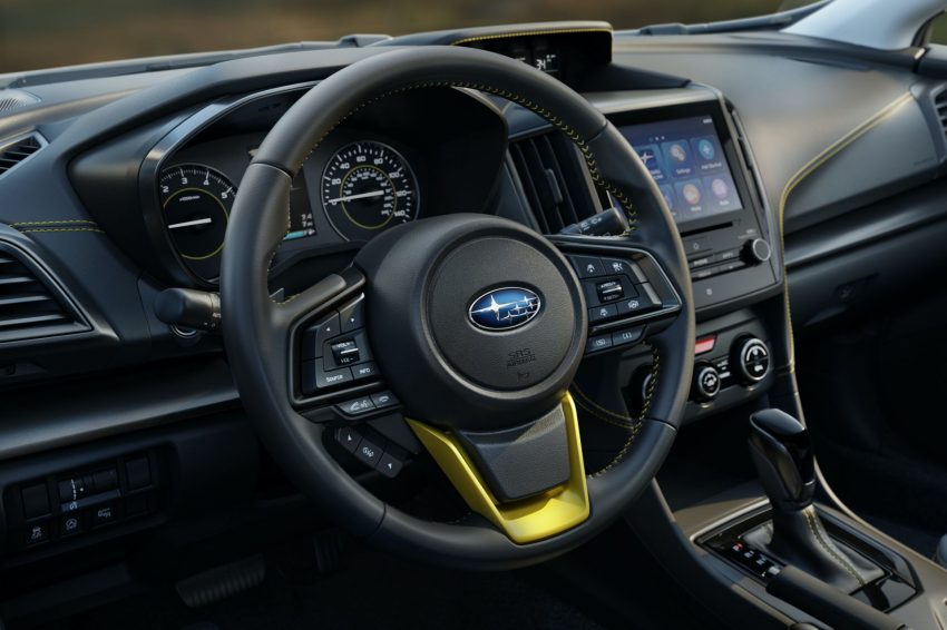 2021 Subaru Crosstrek Sport - Interior, Steering Wheel Wallpaper 850x566 #12