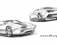 2020 ARES Design Panther ProgettoUno - Design Sketch Wallpaper 190x150