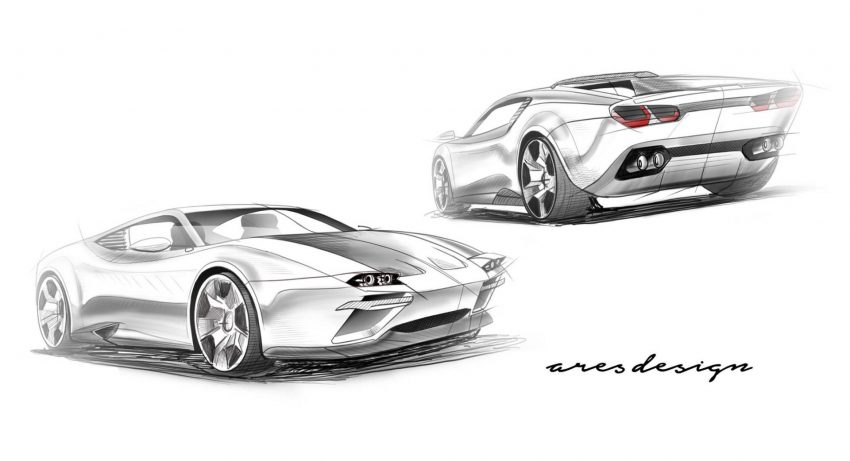 2020 ARES Design Panther ProgettoUno - Design Sketch Wallpaper 850x461 #60