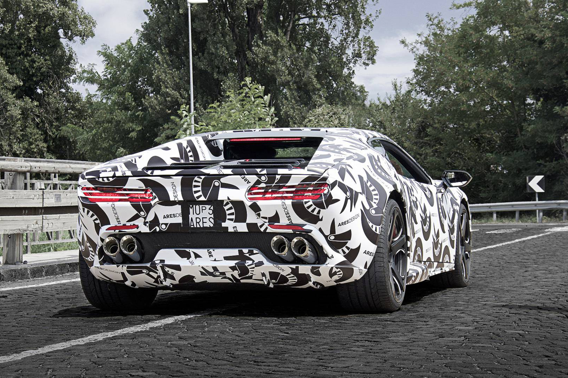 Download 2020 ARES Design Panther ProgettoUno - Rear HD Wallpaper 1920x1280 #42