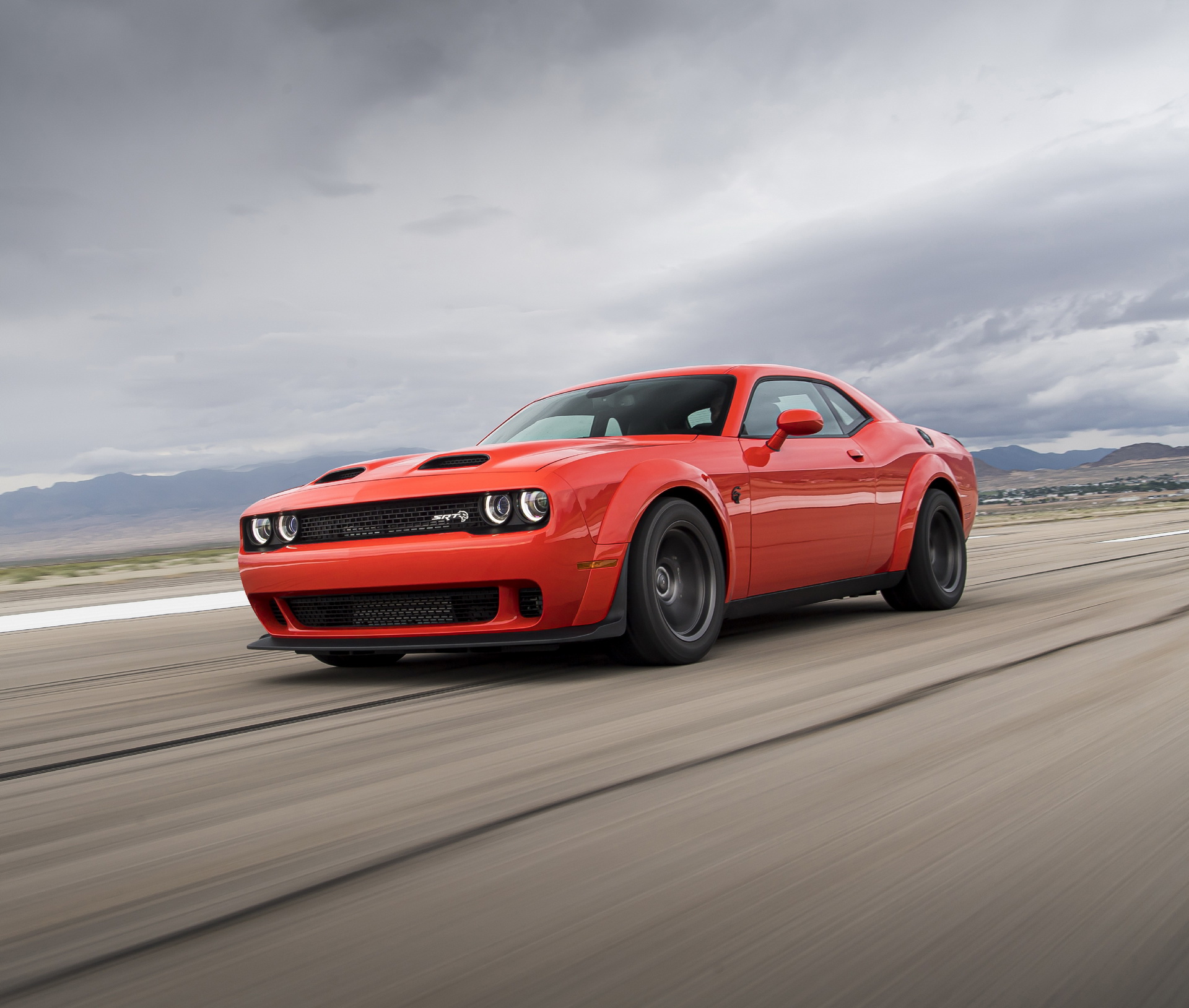 Download 2020 Dodge Challenger SRT Super Stock - Front Three-Quarter HD Wallpaper 1920x1629 #14