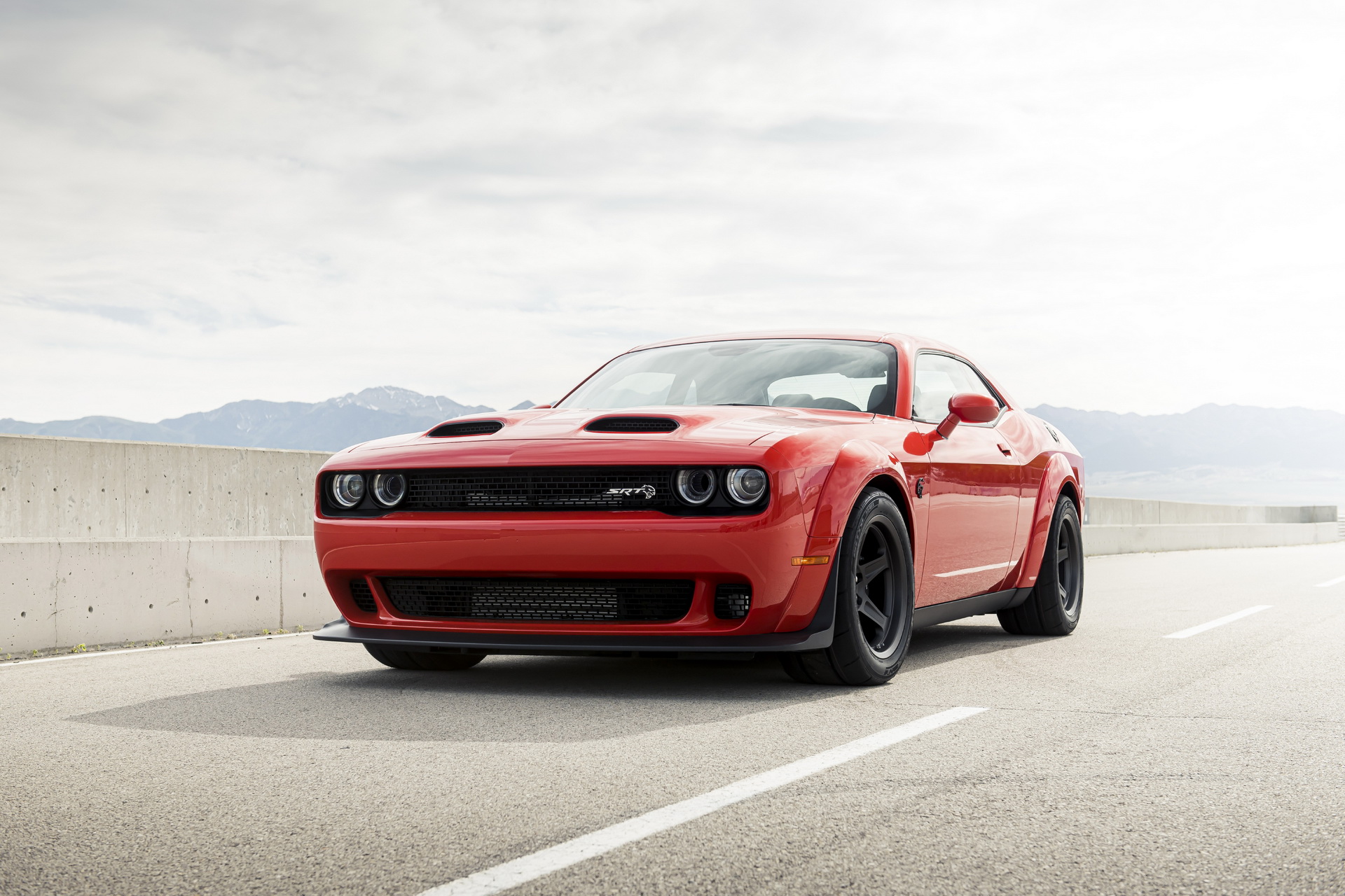 Download 2020 Dodge Challenger SRT Super Stock - Front Three-Quarter HD Wallpaper 1920x1280 #1