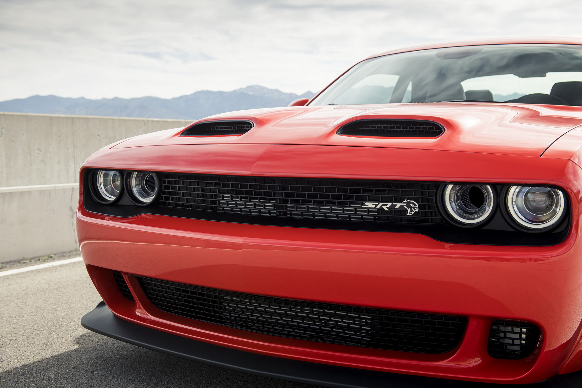 Download 2020 Dodge Challenger SRT Super Stock - Headlight HD Wallpaper 1920x1280 #32