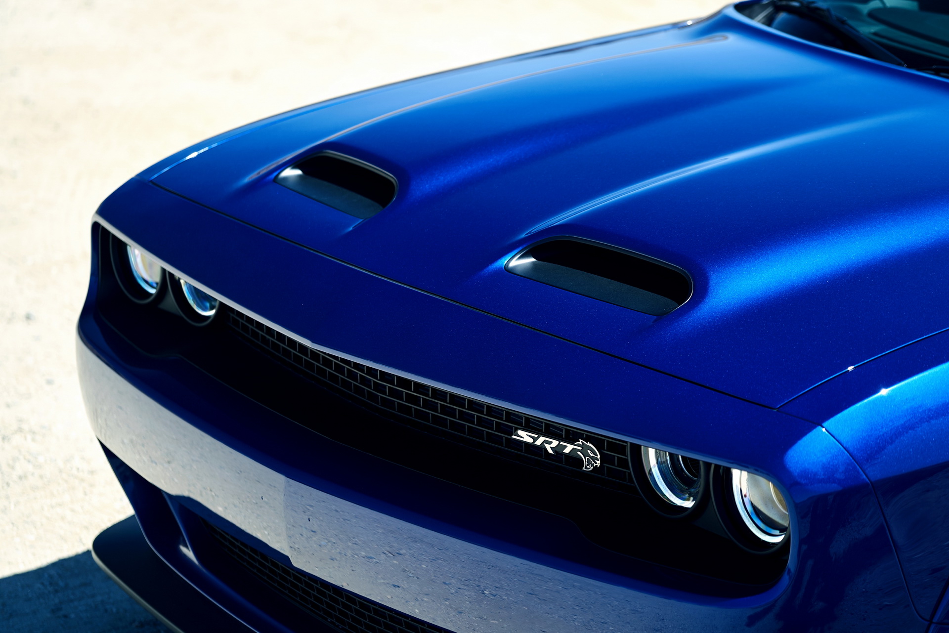 Download 2020 Dodge Challenger SRT Super Stock - Hood HD Wallpaper 1920x1281 #74