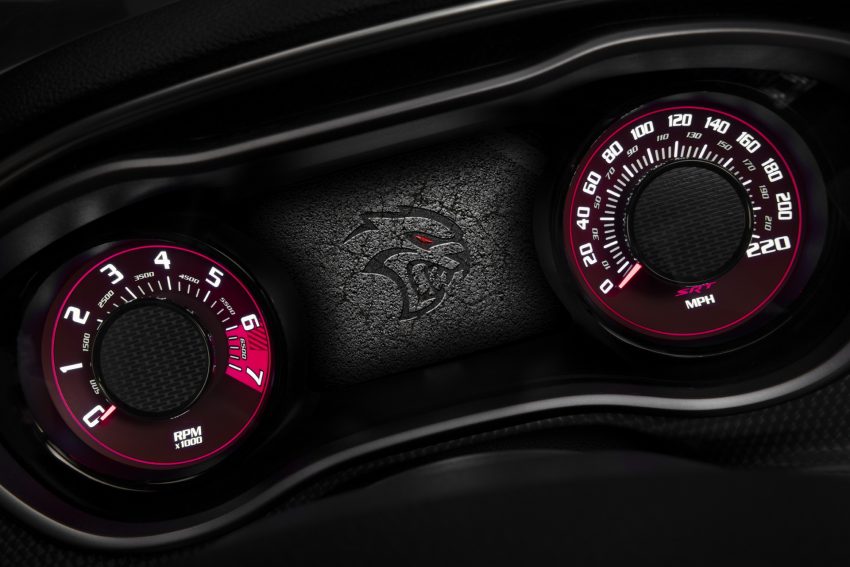 2020 Dodge Challenger SRT Super Stock - Instrument Cluster Wallpaper 850x567 #97