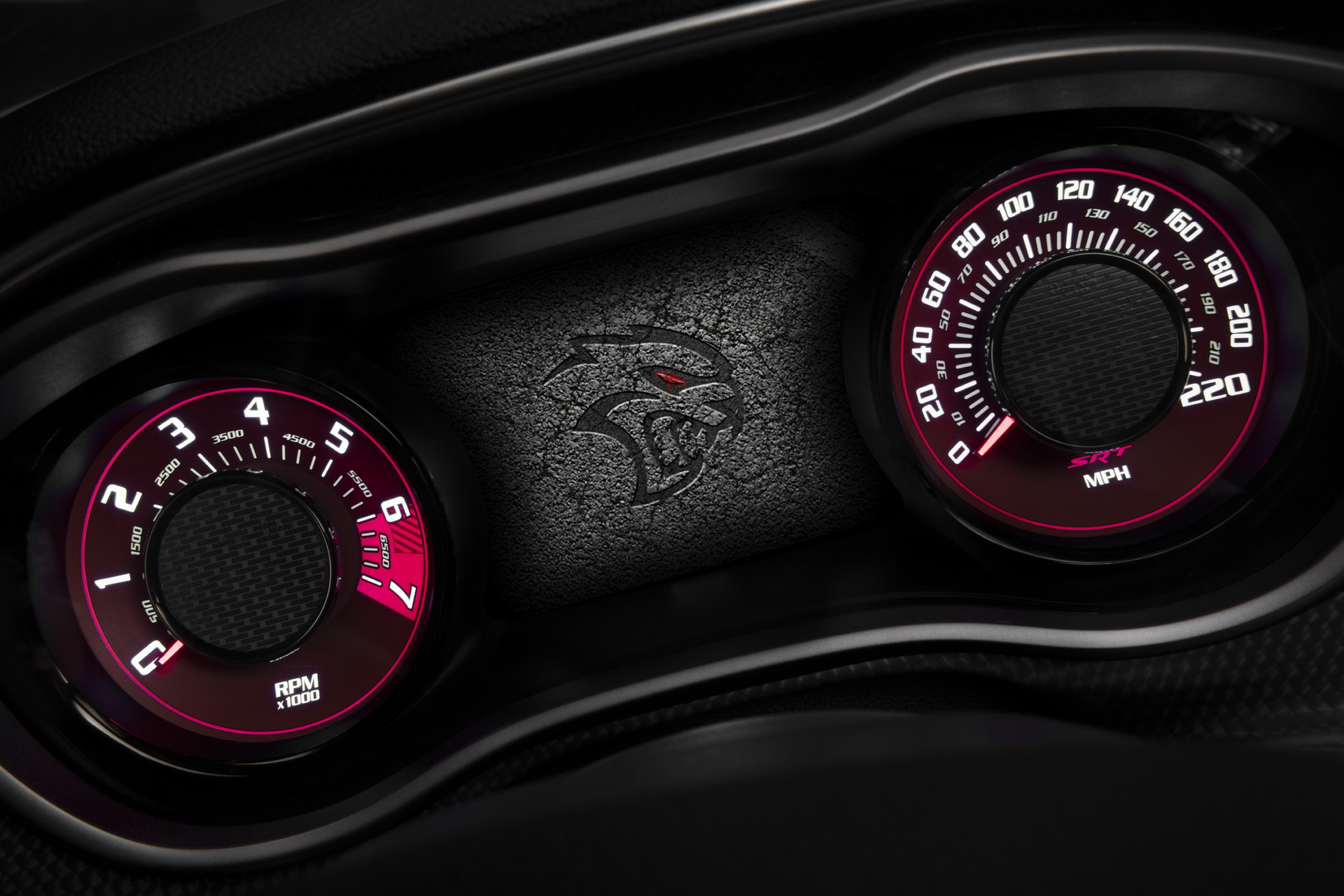 Download 2020 Dodge Challenger SRT Super Stock - Instrument Cluster HD Wallpaper 1920x1280 #97