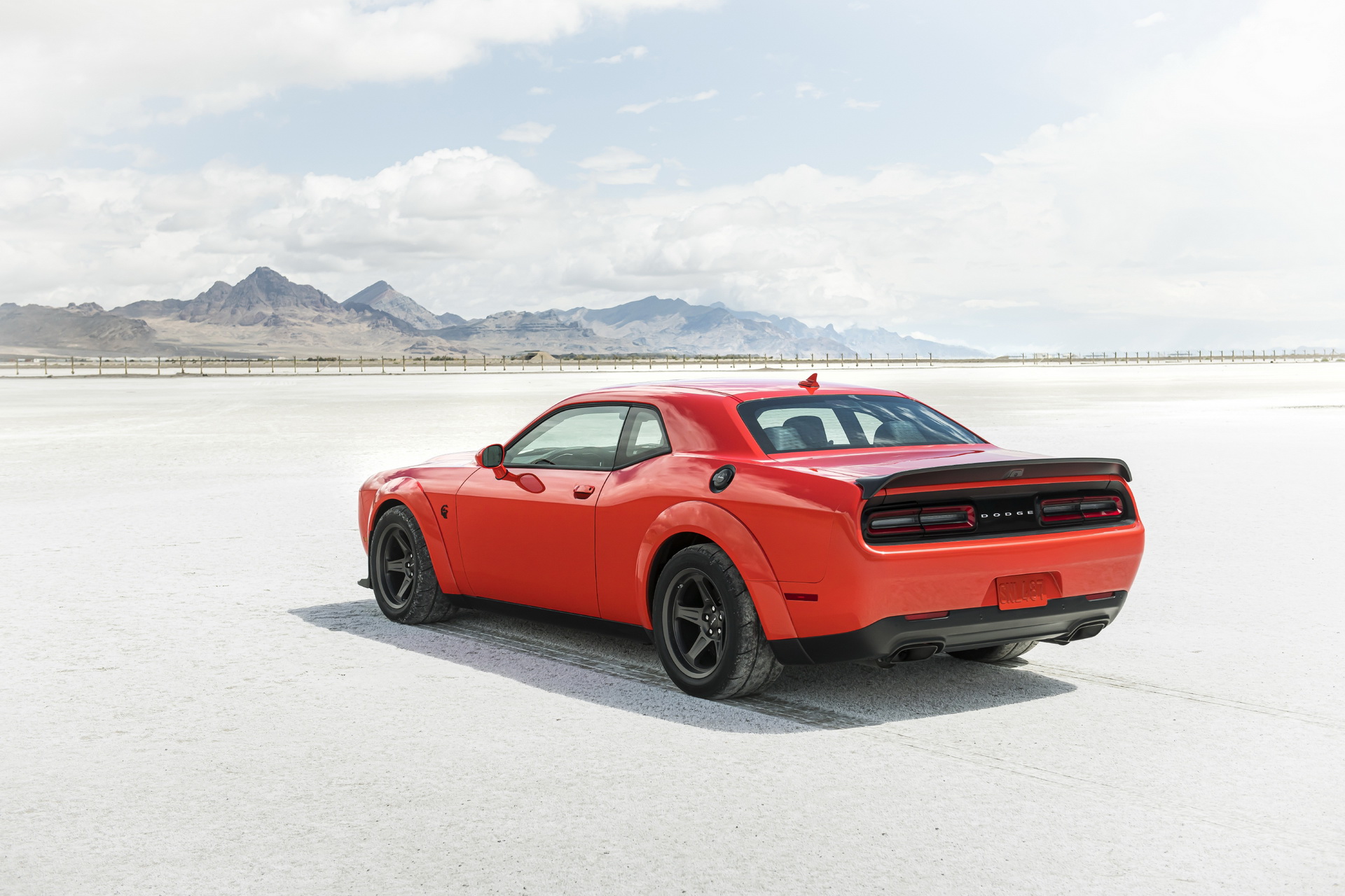 Download 2020 Dodge Challenger SRT Super Stock - Rear Three-Quarter HD Wallpaper 1920x1280 #6