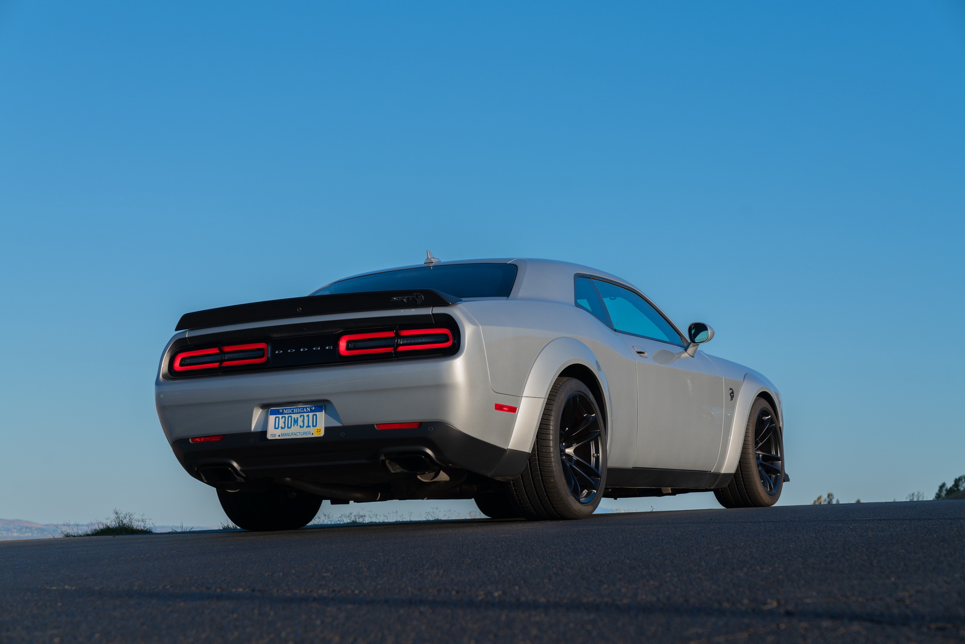 Download 2020 Dodge Challenger SRT Super Stock - Rear Three-Quarter HD Wallpaper 1920x1281 #54