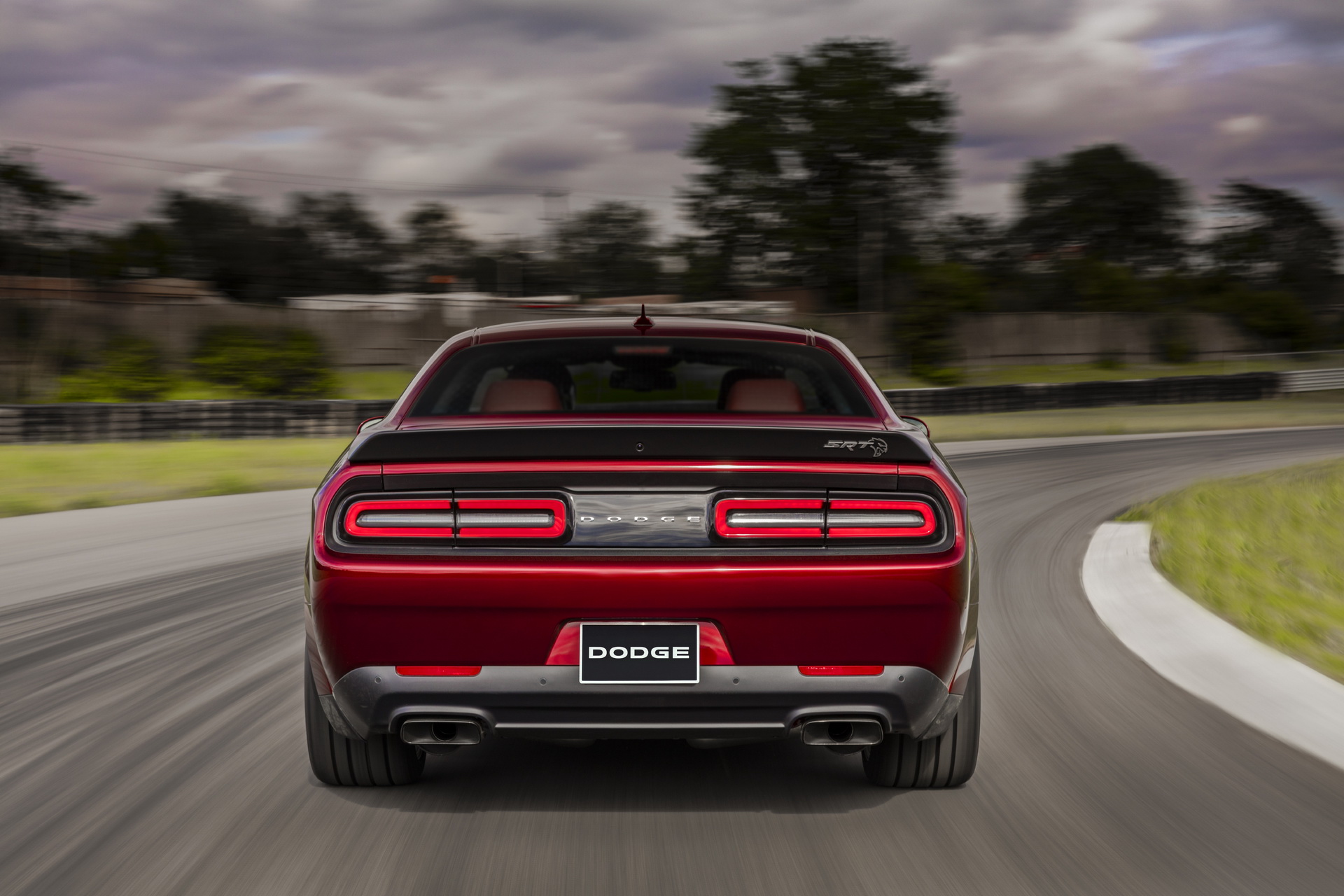 Download 2020 Dodge Challenger SRT Super Stock - Rear HD Wallpaper 1920x1280 #61