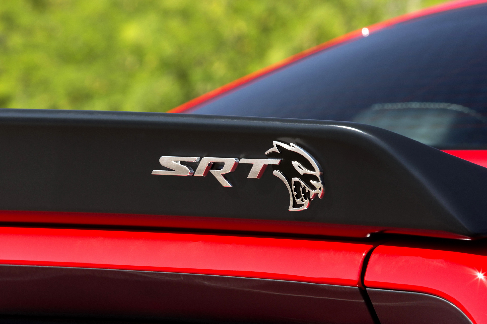 Download 2020 Dodge Challenger SRT Super Stock - Spoiler HD Wallpaper 1920x1280 #80