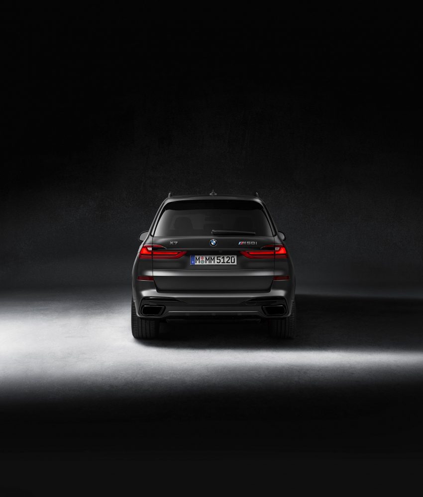 2021 BMW X7 Dark Shadow Edition - Rear Phone Wallpaper 850x1000 #11