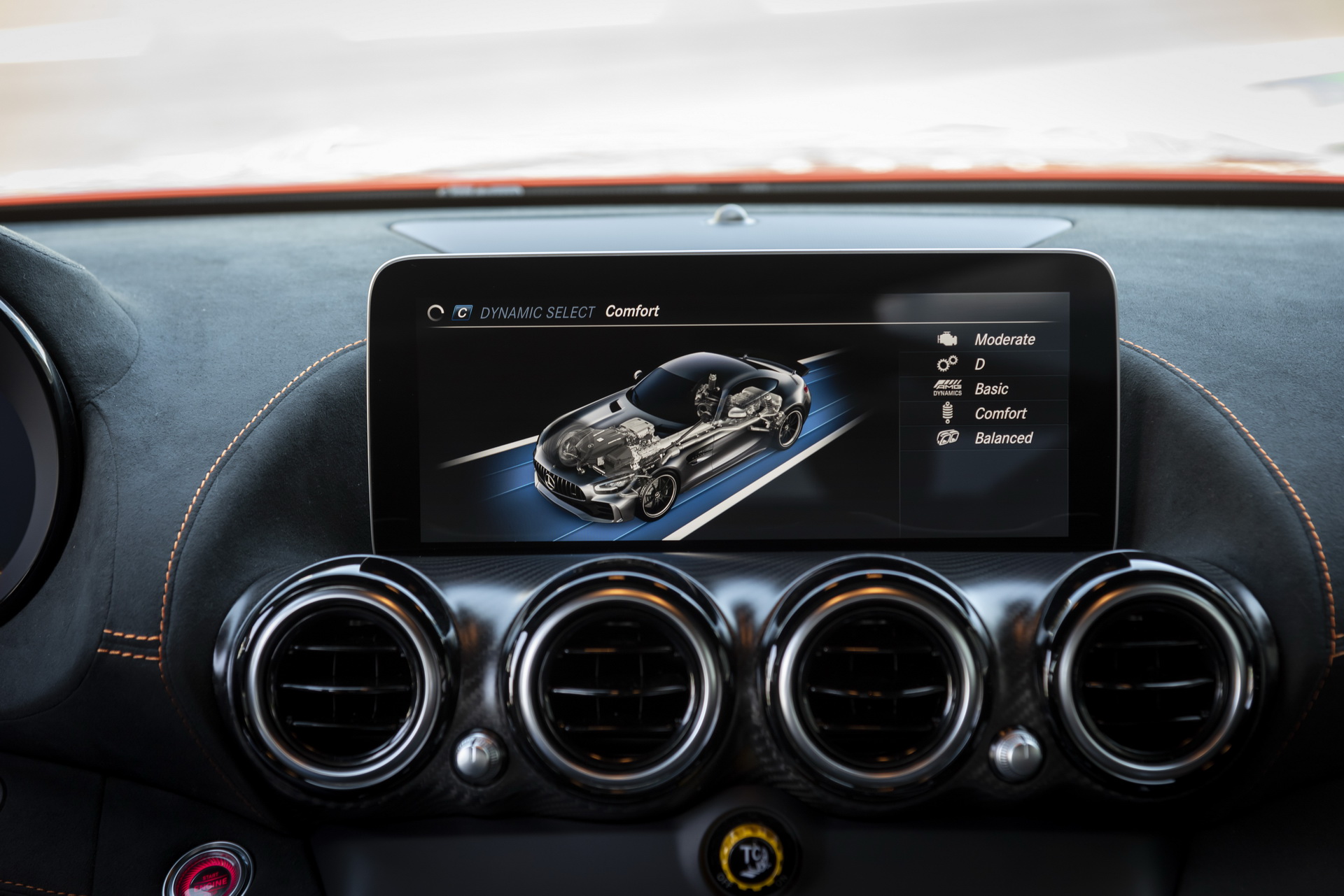 Download 2021 Mercedes-AMG GT Black Series - Central Console HD Wallpaper 1920x1281 #85