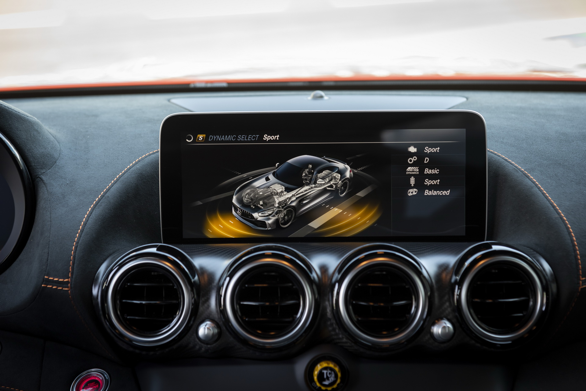 Download 2021 Mercedes-AMG GT Black Series - Central Console HD Wallpaper 1920x1281 #86