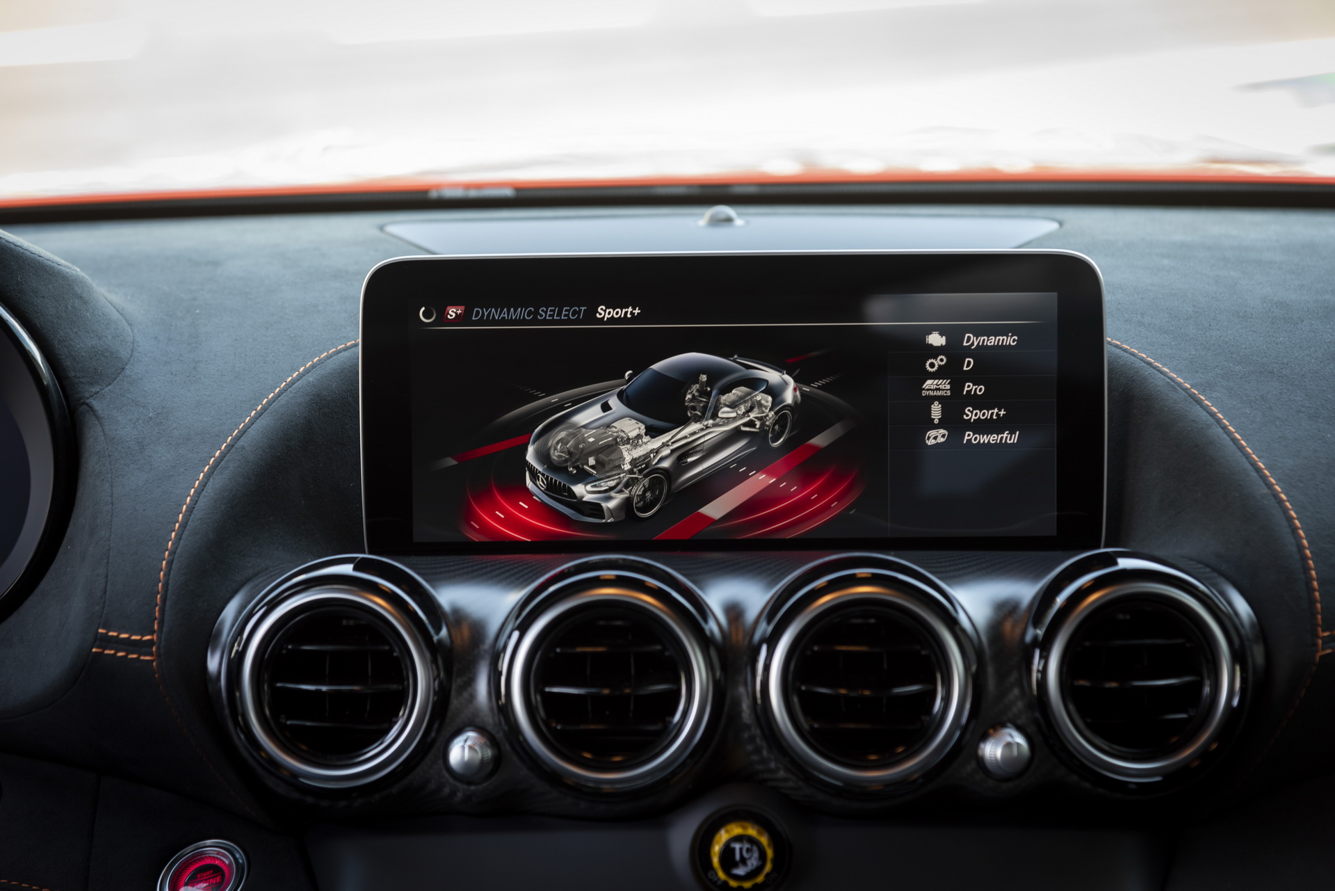 Download 2021 Mercedes-AMG GT Black Series - Central Console HD Wallpaper 1920x1281 #87