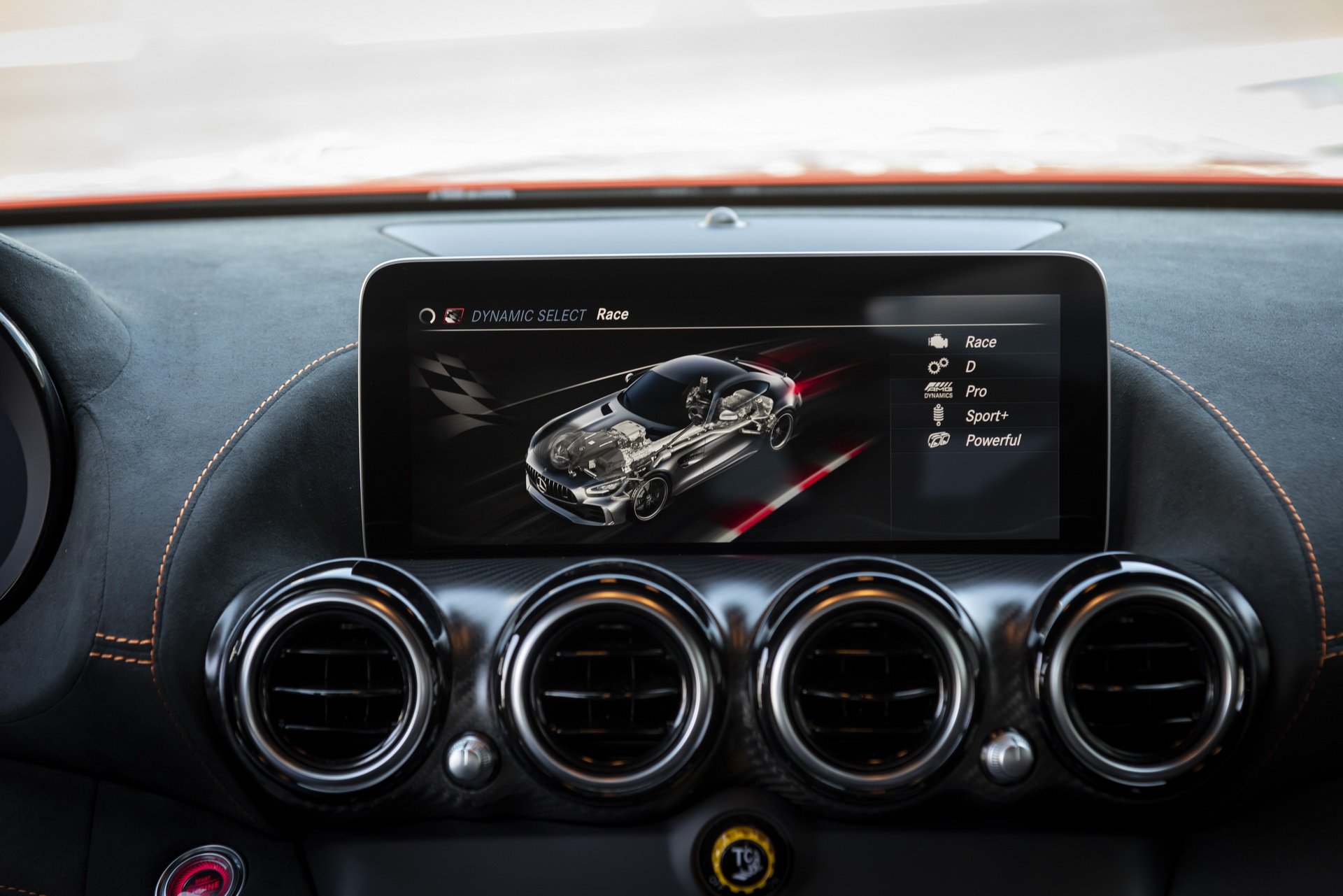 Download 2021 Mercedes-AMG GT Black Series - Central Console HD Wallpaper 1920x1281 #88
