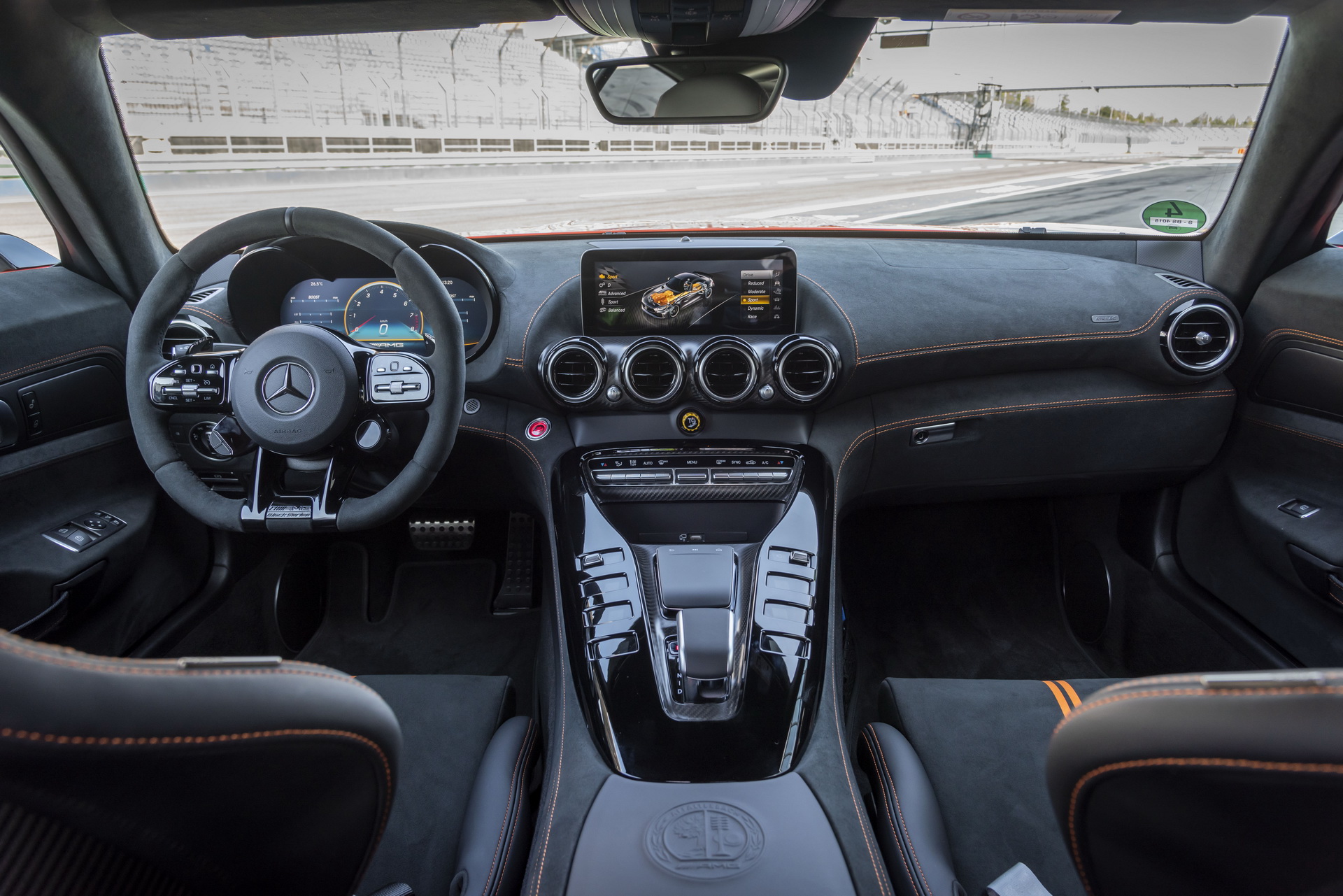 Download 2021 Mercedes-AMG GT Black Series - Interior, Cockpit HD Wallpaper 1920x1281 #81