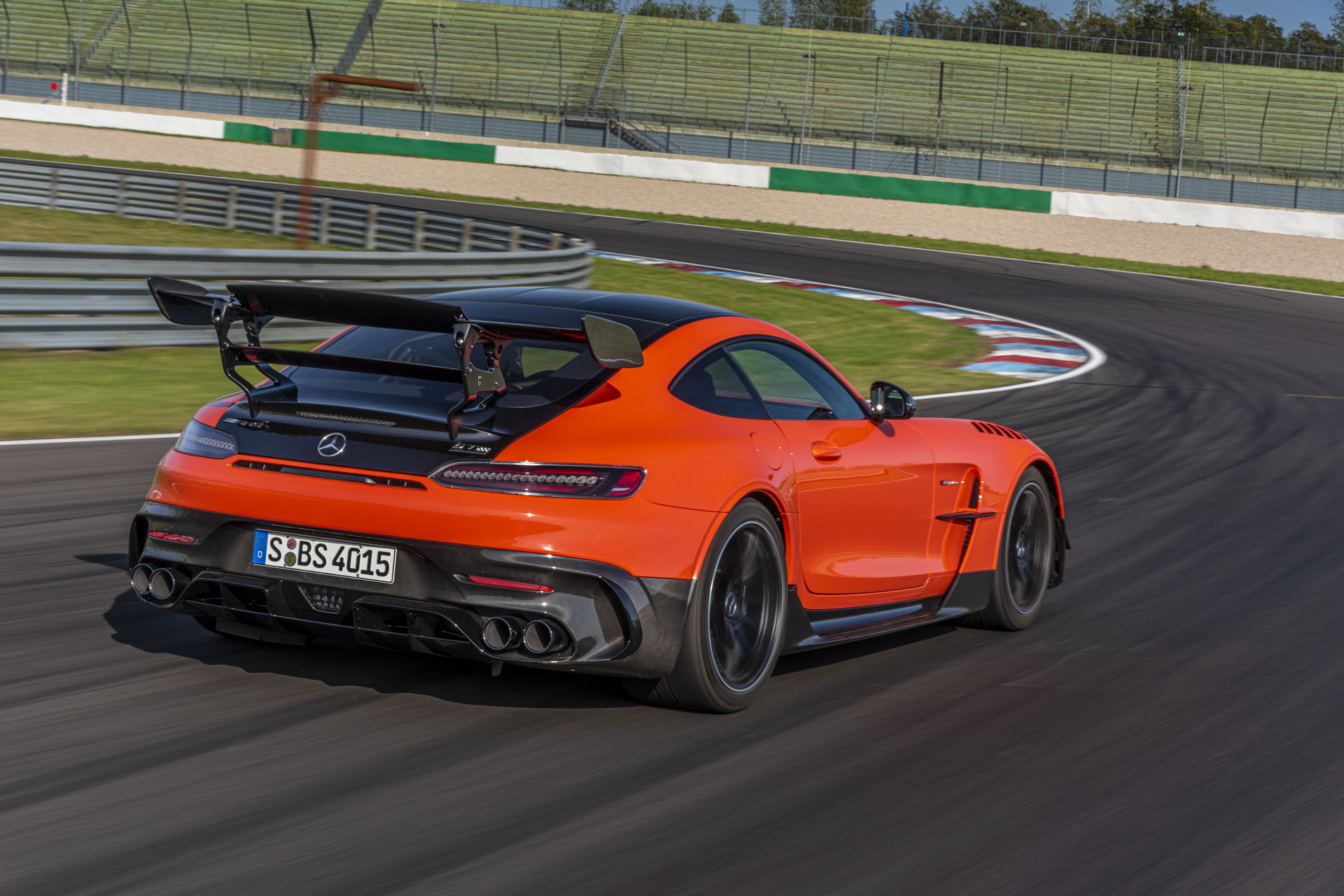Download 2021 Mercedes-AMG GT Black Series - Rear HD Wallpaper 1920x1281 #14