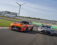 2021 Mercedes-AMG GT Black Series and AMG GT3 Racing Car - Front Three-Quarter Wallpaper 190x150