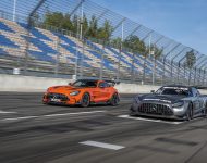 2021 Mercedes-AMG GT Black Series and AMG GT3 Racing Car - Front Three-Quarter Wallpaper 190x150