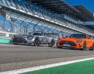 2021 Mercedes-AMG GT Black Series and AMG GT3 Racing Car - Front Three-Quarter Wallpaper 190x150