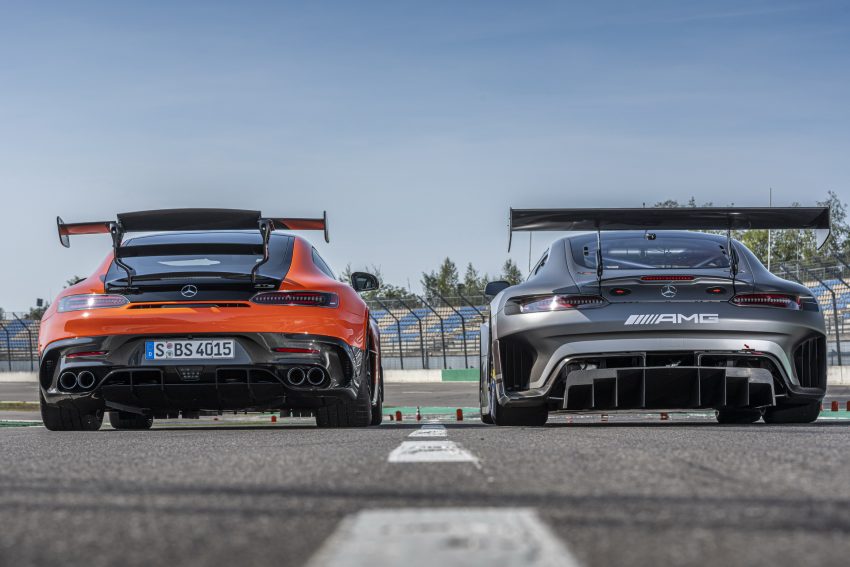 2021 Mercedes-AMG GT Black Series and AMG GT3 Racing Car - Rear Wallpaper 850x567 #30