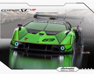 2021 Lamborghini Essenza SCV12 - Design Sketch Wallpaper 190x150