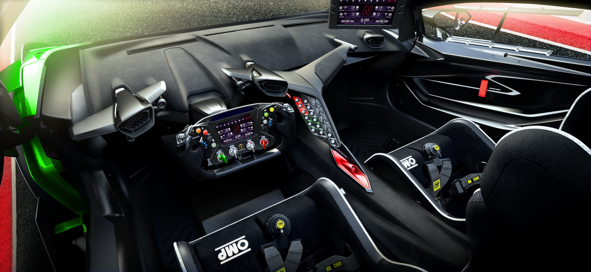 Download 2021 Lamborghini Essenza SCV12 - Design Sketch HD Wallpaper 1920x886 #40